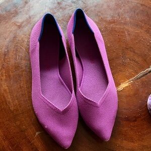 Rothy's Pink/purple Flats